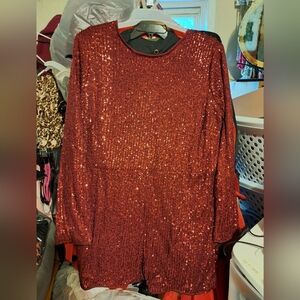 Sexy fashion Nova glitz and glamour romper